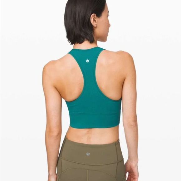 Lululemon Ebb to Train Bra Laguna Size 10 - Picture 4 of 9